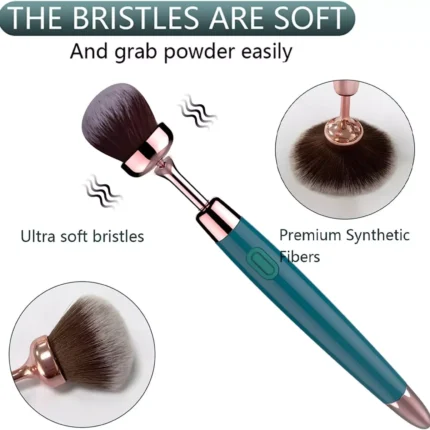 Pearlsvibe Bullet Vibrator, Make-up-Pinsel-Spielzeug mit 10 Vibrationsmodi, G-Punkt-Vibrator für präzise Stimulation der Klitoris, Nippel-Vaginal-Anal-Massagegerät, Sexspielzeug für Frauen