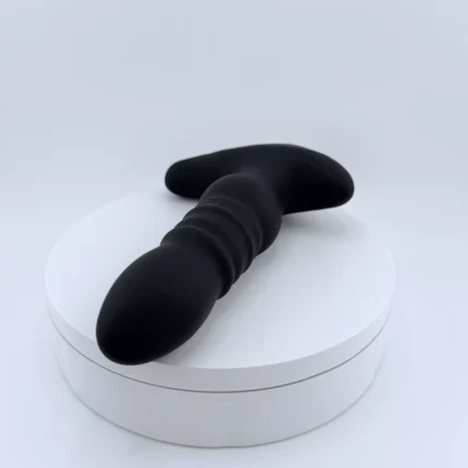 Analplug mit Stoßfunktion – 10 Vibrationsmodi, 3 Stoßgeschwindigkeiten, Fernbedienung