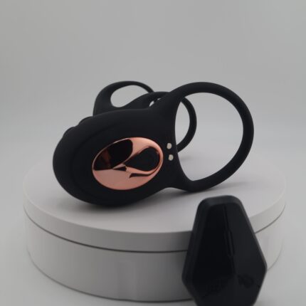 Penisring Vibrator mit Fernbedienung 10 Modi Vibration Penisring Doppel Penis Massagegerät Elektrischer Vibrator Penistrainer Masturbator Längere Erektion Für Männer Frauen Penisstimulator
